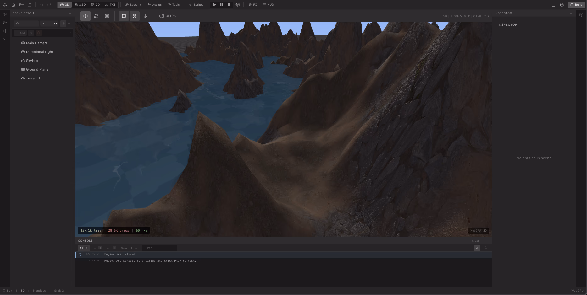 aukimi Engine interface